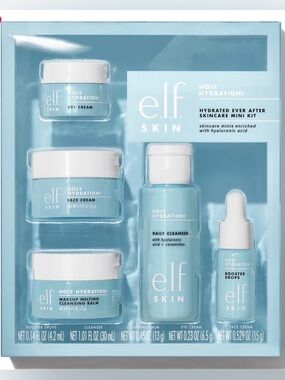 ELF Skin Holy Hydration! Hydrated Ever After Skincare Mini Kit - Blue